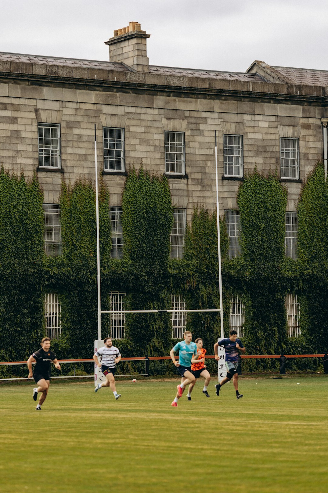 team in training session
