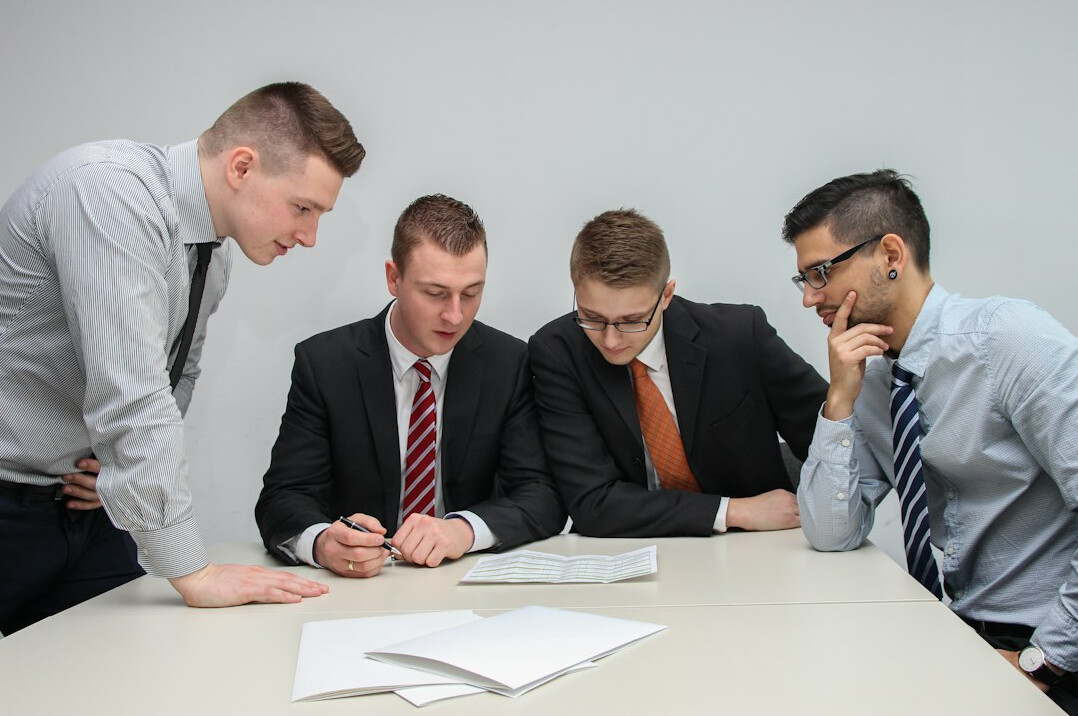 business team planning session