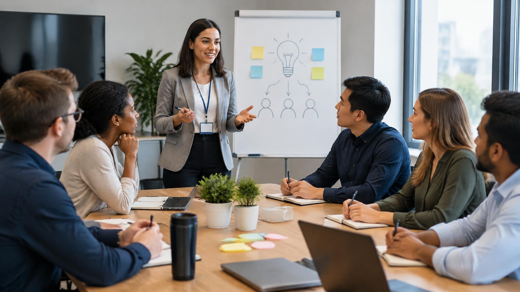 business workshop group
